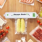 Вакуумний пакувальник апарат для вакуумного пакування вакууматор побутовий автоматичний для тривалого зберігання продуктів пакети для вакууматора