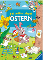 Książka-kolorowanka dla dzieci Ravensburger Rysowanie i robótki ręczne: Wielkanoc (9783473489992) - obraz 1