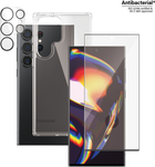 Панель Panzer Glass Bundle 3в1 для Samsung Galaxy S23 Ultra + Захисне скло Прозорий (5711724204357) - зображення 1