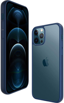 Etui Panzer Glass Clear Case Antibacterial do Apple iPhone 12 Pro Max True Blue (5711724002786) - obraz 1