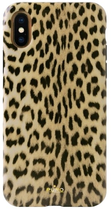 Etui Puro Glam Leopard Cover Limited Edition do Apple iPhone Xs Max Black (8033830271458) - obraz 1