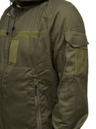 Костюм чоловічий зимовий теплий універсальний куртка штани з водовідштовхувального матеріалу для відпочинку і туризму олива з ергономічним капюшоном Brash - зображення 5