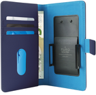 Etui z klapką Puro Smart Wallet XL do Samsung Galaxy Xcover 5 Blue (8033830129865) - obraz 1