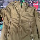 Зимняя мужская Куртка Level 7 с Мембраной и Пуховым утеплителем койот размер XXL - изображение 3