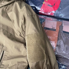 Зимняя мужская Куртка Level 7 с Мембраной и Пуховым утеплителем койот размер XXL - изображение 6