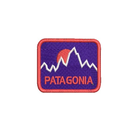 Шеврон на липучці (велкро) Patagonia 7х6 см Чорний 5114 - изображение 1