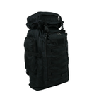 Тактичний рюкзак 70 л чорний - зображення 1