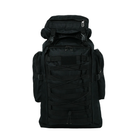 Тактичний рюкзак 70 л чорний - зображення 3