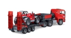 Модель Bruder Tractor Man Tga з причепом і Manitou MLT 633 telehandler (4001702027742) - зображення 4