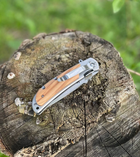 Охотничий нож Browning 374 дерево 21 см - изображение 4