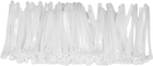 Opaski zaciskowe Qoltec Nylon UV 7.2 x 100 mm 100 szt Biały (5901878522241) - obraz 4