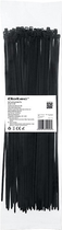 Кабельні стяжки Qoltec Nylon UV 3.6 x 300 мм 100 шт Black (5901878522005) - зображення 1