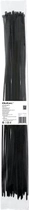 Opaski zaciskowe Qoltec Nylon UV 4.8 x 500 mm 50 szt Czarny (5901878522142) - obraz 1