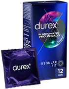 Prezerwatywy Durex Prolonged Pleasure 12 szt. (8428076000489) - obraz 1