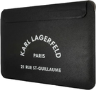 Pokrowiec na laptopa Karl Lagerfeld Saffiano RSG KLCS133RSGSFBK 13" Czarny (3666339002282) - obraz 2