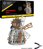 Коллекционная модель-конструктор Metal Time Mysterious Mill Механическая ветряная мельница (MT054)