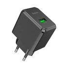 Зарядне мережеве Hoco CS12A USB 18W QC3.0 швидка зарядка для телефону/смартфону для Android/Samsung/Xiaomi/Huawei/Meizu/Apple Чорний