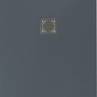 MC Bath Поддон Kubo 90x90, SLATE NOX ANTRACITA (01CKAN09000900N)