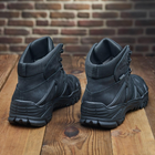 Зимові чорні тактичні прошиті кросівки 40 (26,5 см) - зображення 7