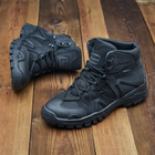 Зимние черные тактические прошитые кроссовки 42 (28,3 см) - изображение 4