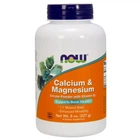 Кальций и магний, NOW Calcium & Magnesium (227 г, unflavoured)