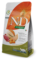 Сухой корм для кошек Farmina N&D Grain Free Pumpkin Adult Утка, тыква и дыня