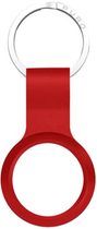 Brelok z kółkiem Puro Icon Case ATICON1RED do Apple AirTag Czerwony (8033830301995) - obraz 1