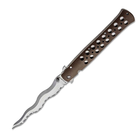 Нож складной Cold Steel Ti-Lite 6" Kris Blade Brown тип замка Liner Lock CS-26SXK6S - изображение 4