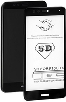 Szkło hartowane Qoltec Premium do Huawei P10 Lite 5D Czarne (5901878511238) - obraz 1