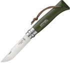 Нож Opinel 8 Trekking Зеленый (2046344) - изображение 1