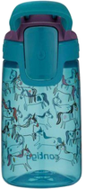 Butelka dla dzieci Contigo Gizmo Sip niebieska z motywem jednorożca 0.42 l (2136791) - obraz 2