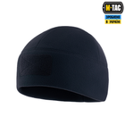 M-Tac шапка Watch Cap Elite флис (320г/м2) с липучкой Dark Navy Blue S - изображение 5