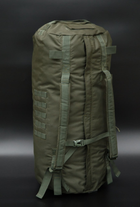 Військовий баул сумка рюкзак 100л олива - зображення 1