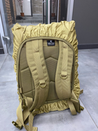 Дощовик на армійський рюкзак, Yakeda, колір - Койот, чохол дощовик на рюкзак - зображення 2