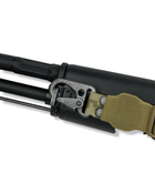 Ремінь збройовий двоточковий з широким наплічником та посиленим карабіном Піксель - зображення 4