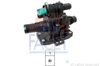 Термостат FACET 78708 Ford Focus, C-Max, Fiesta, Fusion; Peugeot 307, 206, 207, Експерт; Citroen C4, C5, Xsara; Fiat Scudo; Mazda 2, 3; Volvo S40 1254379, 1230673, 1336X2