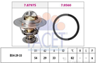 Термостат FACET 78797 Chevrolet Cruze, Captiva 4801924, 96868335