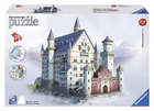 Puzzle klasyczne Ravensburger Zamek Neuschwanstein 37 x 27 cm 216 elementów (4005556125739) - obraz 1