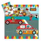 Puzzle klasyczne Djeco Samochód wyścigowy 25 x 25 cm 16 elementów (3070900072732) - obraz 2