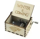 Музыкальная шкатулка винтажная Игра Престолов Winter Coming 5325 белая 4215235
