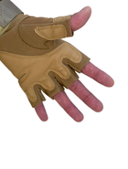 Перчатки без пальцев XL Койот - изображение 4