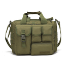 Сумка тактическая военная для ноутбука и документов Bag Multifunctional Retro A97 оливковый - изображение 1