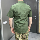 Армейская рубашка с коротким рукавом Yakeda Олива XL - изображение 3