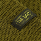 M-Tac шапка тонка в'язка 100% акрил Olive, бойова шапка, зимова шапка, тактична шапка олива, в'язана шапка - зображення 5