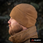 M-Tac шапка Watch Cap фліс Light Polartec Gen.II Coyote, тактична шапка, армійська шапка, зимова шапка фліс - зображення 9