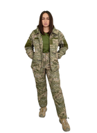 Женская военная форма зимняя костюм утеплитель Softshell + синтепон 200 (до -20) Пиксель размер 46 (FV- 001-46) - изображение 3