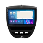Штатная магнитола 10" Lesko для Peugeot 107 I Рестайлинг 2009-2012 2/32Gb CarPlay 4G Wi-Fi GPS Prime Пежо