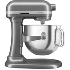 Кухонна машина KitchenAid Artisan 6,6 л 5KSM70SHXEMS з підйомною чашею срібний медальйон