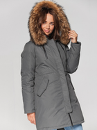 Куртка жіноча PERSO BLH211046FX XL Сіра (5908312933625) - зображення 4