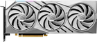 Karta graficzna MSI PCI-Ex GeForce RTX 4070 Gaming X Slim White 12GB GDDR6X (192bit) (2625/21000) (HDMI, 3 x DisplayPort) (RTX 4070 GAMING X SLIM WHITE 12G) - obraz 1
